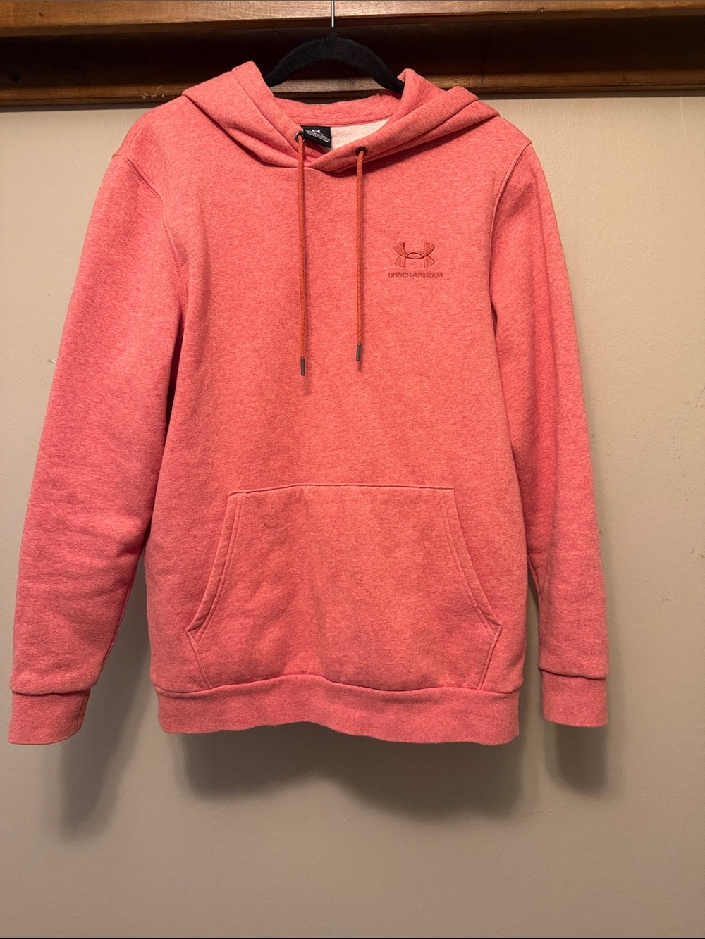 Under Armour Women’s Coral Pink Pullover Hoodie